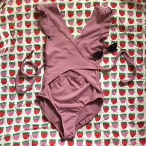 Free People Movement Wrap Bodysuit